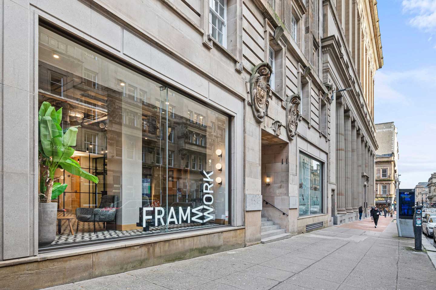 View of Framework at 124 St. Vincent Street